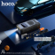 Автомобільний насос Hoco DPH04 Car portable smart air pump чорний 4