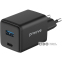 Сетевое зарядное устройство Proove Pocket GaN Plus 25W (Type-C+USB) черный 3