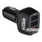 Автомобильное зарядное устройство BREVIA ePower TriDrive 42W 3xUSB-A черный 0