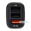 Автомобильное зарядное устройство BREVIA ePower TriDrive 42W 3xUSB-A черный 1