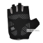 Велоперчатки Grey's с короткими пальцами и гелевыми вставками, черно-серые М GR18352 1