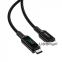 Кабель Acefast C6-03 Digital Display USB-C to USB-C 100W 5A 2м чорний 3
