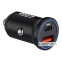 Автомобильное зарядное устройство BREVIA ePower DualChargeLED 38W 1xUSB-C+1xUSB-A черный 0