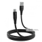 Кабель Proove Soft Silicone Micro USB 2.4A (1м) чорний 4