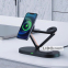 Беспроводное зарядное устройство Acefast E9 desktop 3-in-1 wireless charging holder черный 3