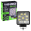 Фара світлодіодна Winso Pro EPISTAR розсіяний 10-30V, 27W (9x3W), 1шт 1
