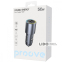 Автомобильное зарядное устройство Proove Double Energy 50W (Type-C+Type-C) metal серый 0