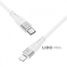 Кабель Proove Soft Silicone Type-C to Lightning 27W (1m) белый 2