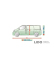 Чохол-тент для автомобіля Mobile Garage L520 van (520-530см) 7