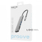 Type-C-Хаб Proove Iron Link 7 in 1 (2*Type-C + 2*USB3.0 + HDMI + SD/TF) срібний 0