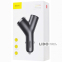 Автомобільний Зарядний Пристрій Baseus Y-Type USB + Cigarette Lighter Extended 3.4A 2USB чорний 0