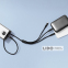 Кабель Proove Hydra 3 in1 Type-C + Micro USB + Lightning (1m) черный 1