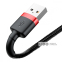 Кабель Baseus Cafule Lightning 1.5A (2m) золотий/синій 6