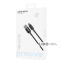 Кабель Proove Dense Metal USB to Type-C 2.4A (1m) чорний 0