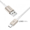 Кабель Proove Dense Metal USB to Type-C 2.4A (1m) чорний 2