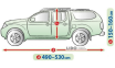 Чохол-тент для автомобіля Mobile Garage XL PICKUP (490-530см) 5