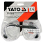 Окуляри захисні YATO прозорі, з вентиляцією і регул. еластичним пояском YT-73810 3