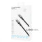 Кабель Proove ReGen Silicone Type-C to Type-C 60W (1m) черный 0