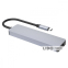 Type-C-Хаб Proove Iron Link 5 in 1 (3*USB3.0 + Type C + HDMI) срібний 1