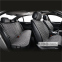 Комплект премиум накидок для сидений CarLife Nitro, grey 5