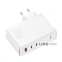Мережевий зарядний пристрій Baseus GaN5 Pro 140W (2 x Type-C + USB) + Кабель Type-C + Type-C 240W 1m чорний 7