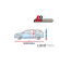 Чохол-тент для автомобіля Basic Garage L2 hatchback/kombi (430-455см) 0