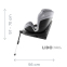 Автокрісло BRITAX-ROMER SWIVEL Midnight Grey 0