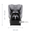 Автокрісло BRITAX-ROMER SWIVEL Midnight Grey 1