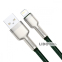 Кабель Baseus Cafule Metal Lightning 2.4A (1m) фіолетовий 1