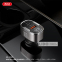Автомобільний зарядний пристрій XO CC61 Smart USB/Type-C/Lightning 100W срібний 4