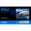 Тент для автомобіля Vitol сірий з підкладкою M jeep/mini Van 0