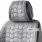 Комплект премиум накидок для сидений BELTEX Chicago, grey 0