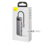 Type-C-Хаб Baseus Metal Gleam Series 8-in-1 Multifunctional (Type-C to HDMI*1+USB3.0*3+PD*1+RJ45*1+SD/TF*1) сірий 0