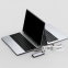 Type-C-Хаб Baseus Metal Gleam Series 8-in-1 Multifunctional (Type-C to HDMI*1+USB3.0*3+PD*1+RJ45*1+SD/TF*1) сірий 5