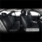 Комплект преміум накидок для сидінь CarLife Turbo, black 5