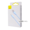 Кабель Baseus Jelly Liquid Silica Gel Fast Charging Lightning 2.4A (1.2m) блакитний 0