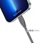 Кабель Baseus Jelly Liquid Silica Gel Fast Charging Lightning 2.4A (1.2m) блакитний 5
