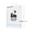Беспроводные наушники Proove Thunder Buds TWS with ANC серебряные 0