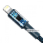 Кабель Baseus High Density Braided Type-C to Lightning PD 20W (1m) синій 4