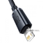 Кабель Baseus Crystal Shine Series Fast Charging Lightning 2.4A (1.2m) блакитний 3