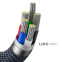 Кабель Baseus Crystal Shine Series Fast Charging Type-C to Lightning 20W (1.2m) синій 8