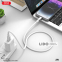 Кабель XO Liquid Silicone Type-C to Type-C 60W 1м білий 2