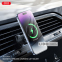 Тримач телефону автомобільний XO з бездротовою зарядкою CX025 Magnetic Car Air Vent 15W чорний 7