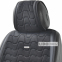 Комплект премиум накидок для сидений BELTEX Chicago, black 0
