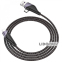 Кабель Hoco U95 2in1 Freeway 2in1 USB to Type-C+Lightning PD 60W (1.2м) чорний 1