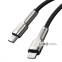 Кабель Baseus Cafule Metal Type-C to Lightning PD 20W (2m) зелений 4