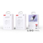 Мережевий зарядний пристрій XO L137 PD20W/QC18W 1USB-A+1USB-C + Lightning кабель білий 5