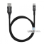 Кабель Proove Braided Scout USB to Micro USB 2.4A (1m) чорний 1