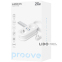 Сетевой фильтр Proove Supercoil 20W (2xAC+Type-C+2xSB) 1.5m белый 0