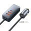 АЗП Baseus Share Together PPS Multi-Port With Extension Cord 3USB + Type-C 120W сірий 8